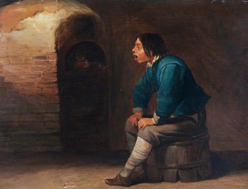 Superare un forno - David Teniers il Giovane