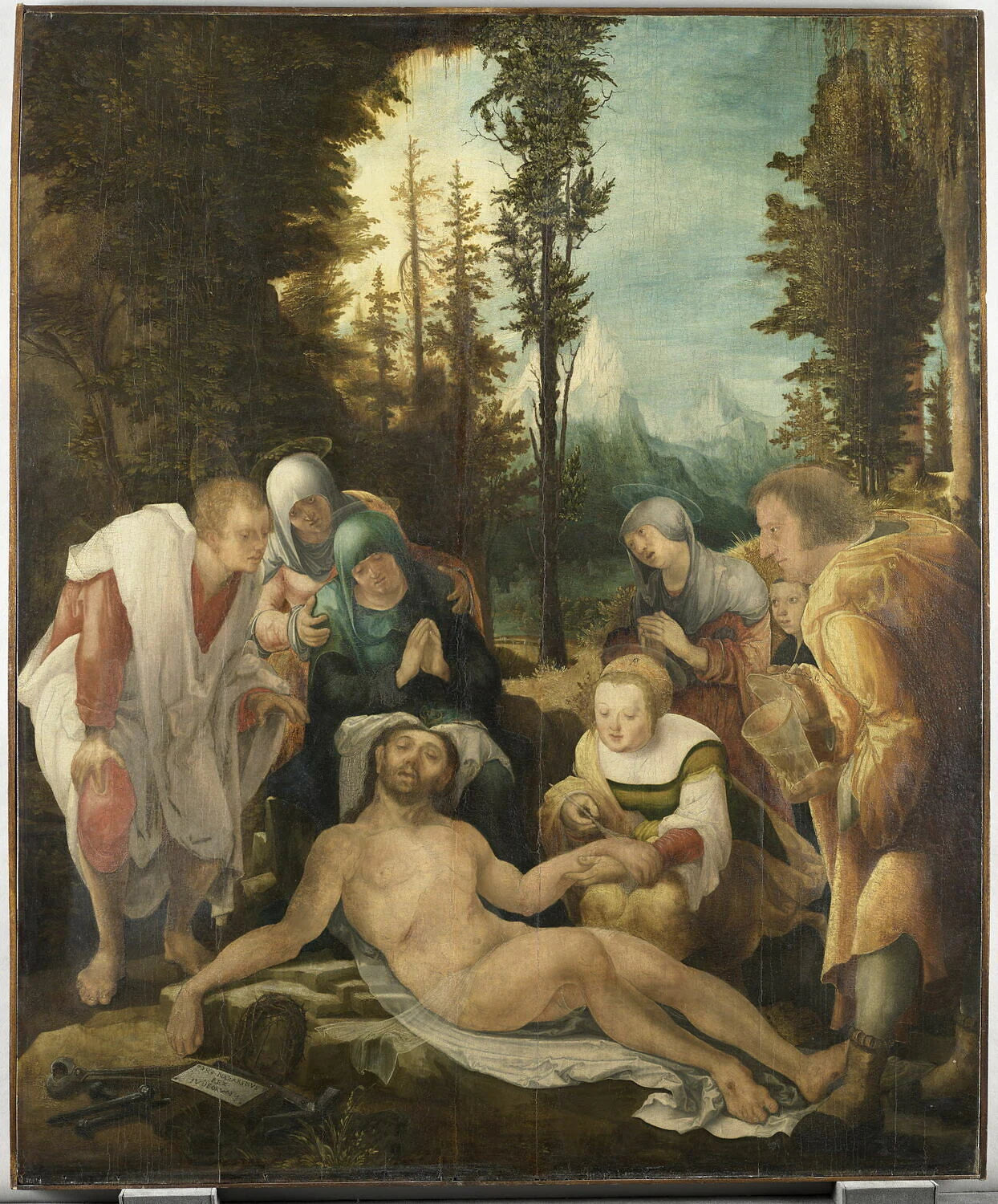 La Déploration du Christ - Wolf Huber
