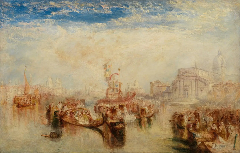 Deposito dei Tre Quadri di Giovanni Bellini nella Chiesa del Redentore, Venezia - J. M. W. Turner