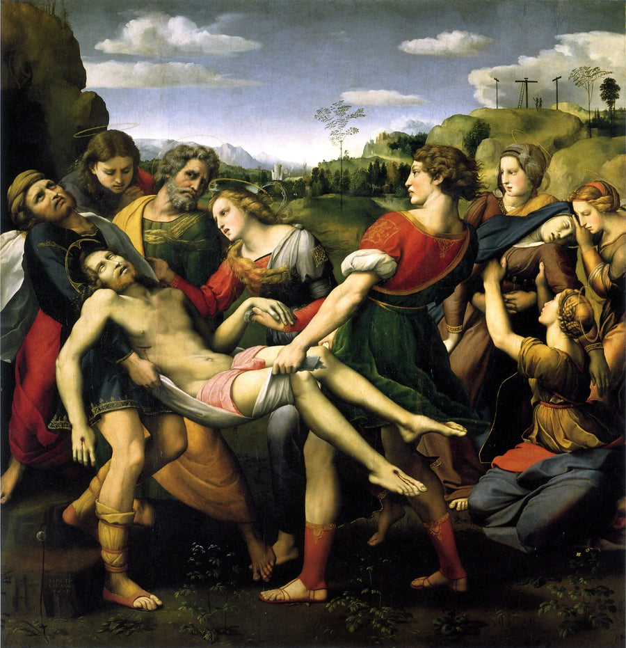 Transport du Christ au tombeau, 1507 – Raphaël
