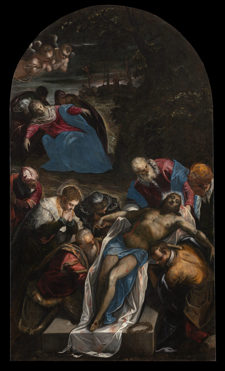 Deposito nel Sepolcro - Jacopo Tintoretto
