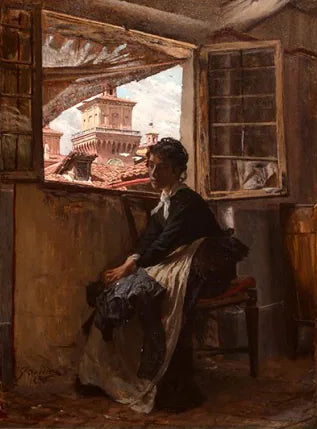 Dalla soffitta di Ferrara - Giovanni Boldini