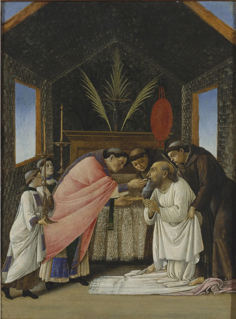 L'Ultima Comunione di san Girolamo - Sandro Botticelli