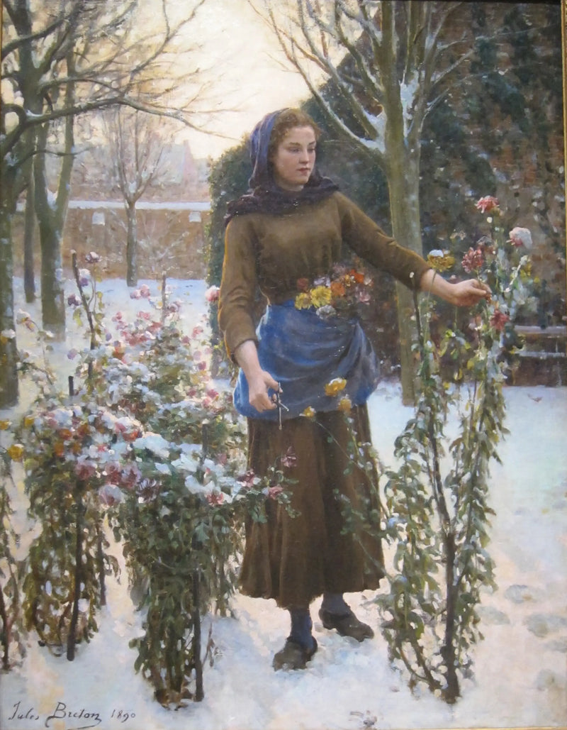 Ultimi fiori - Jules Breton
