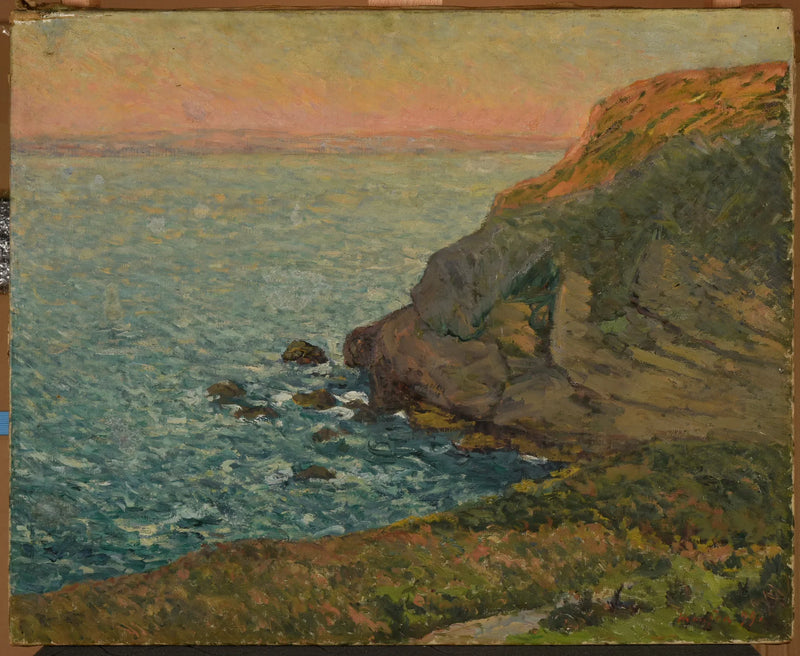 Ultimi bagliori del giorno (Morgat) - Maxime Maufra