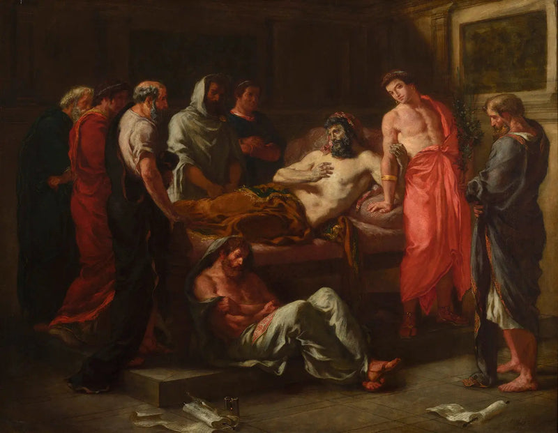 Ultime Parole dell'imperatore Marco Aurelio - Eugène Delacroix