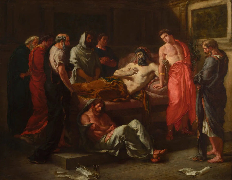 Ultime Parole dell'imperatore Marco Aurelio - Eugène Delacroix