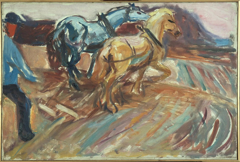 Dietro l'aratro - Edvard Munch