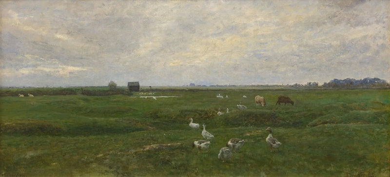 Oche in riva a un lago. Rombo di tuono. Dragär, l'isola di Amager - Viggo Johansen