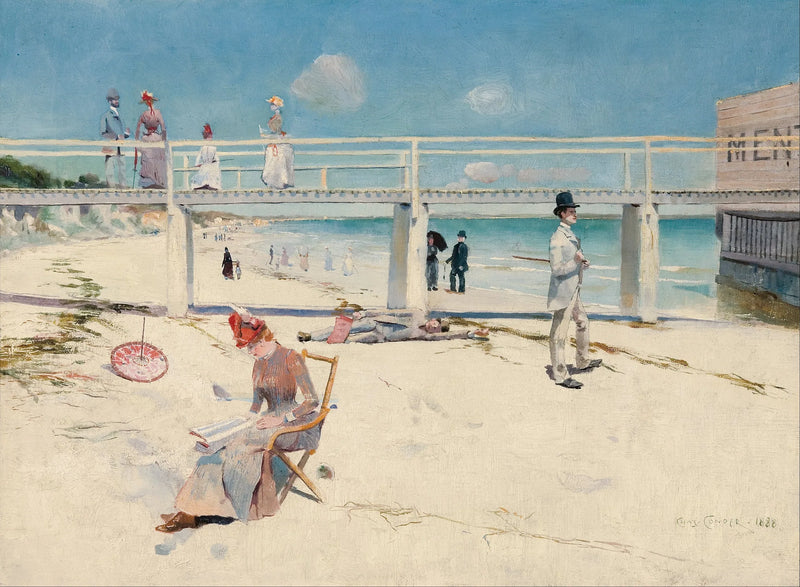 Una vacanza a Mentone - Charles Conder