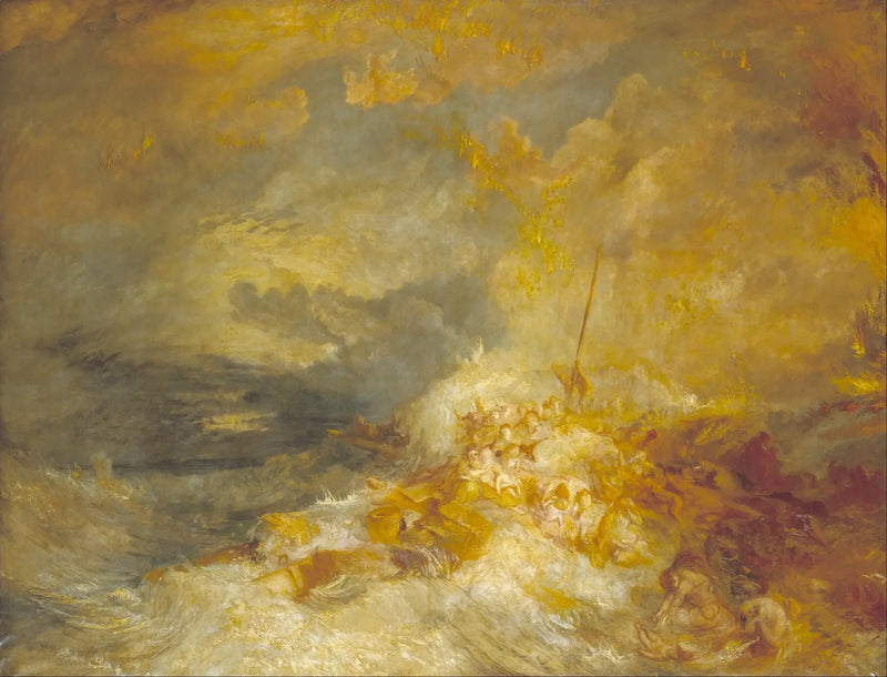 Disastro in mare - J. M. W. Turner