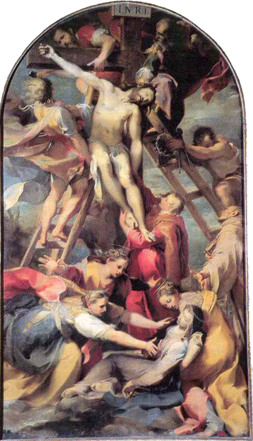 Descente de la Croix - Federico Barroci image 1 reproduction d’œuvre d’art à l’huile
