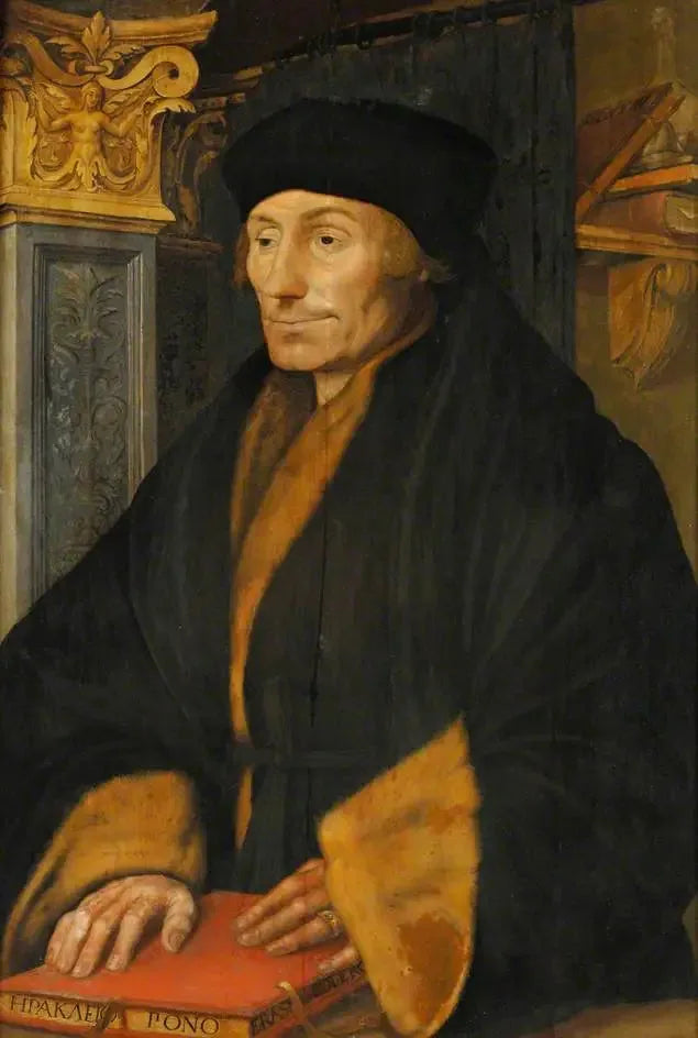 Desiderius Erasmus (1466–1536) - Hans Holbein il Giovane