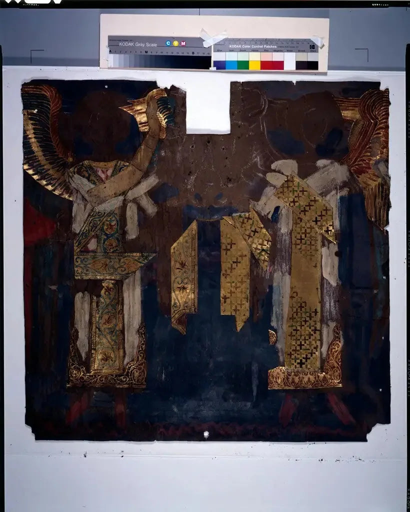 Disegno di sovrapposizione per « Frieze of the Angels », Biblioteca pubblica di Boston - John Singer Sargent