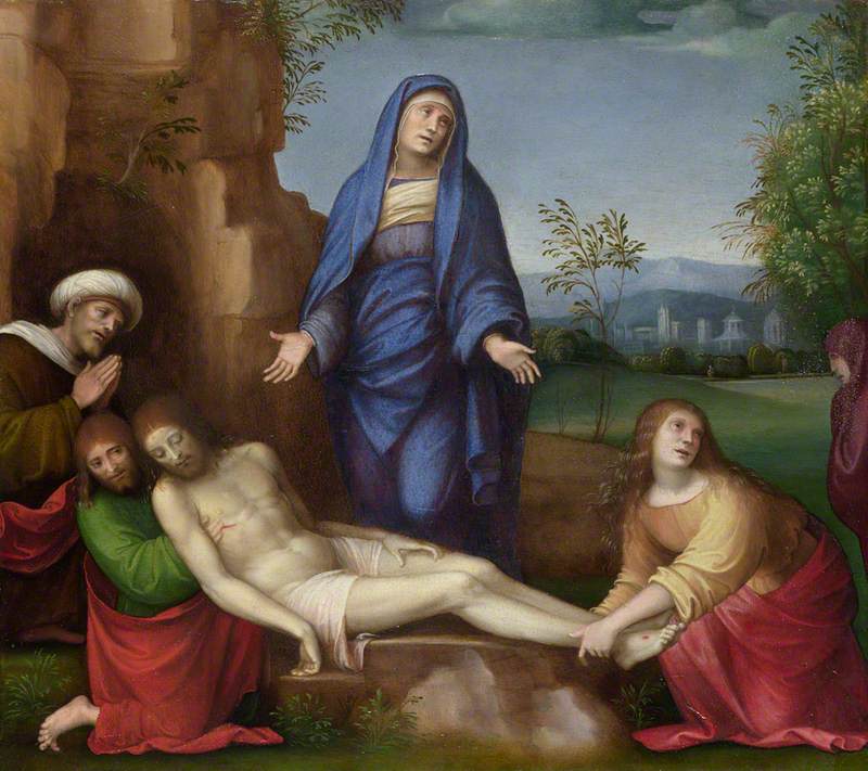 Deuil du Christ morto - Francesco Francia