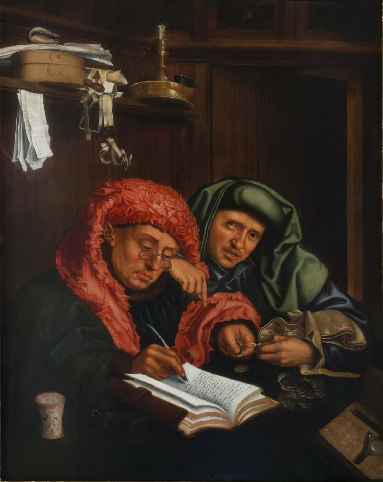 Due agenti delle dogane - Marinus van Reymerswale