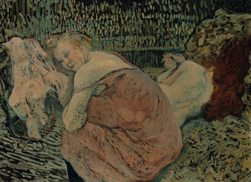 Due amici - Henri de Toulouse-Lautrec