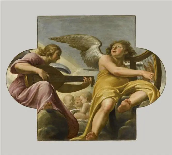 Due angeli musicisti - Philippe de Champaigne