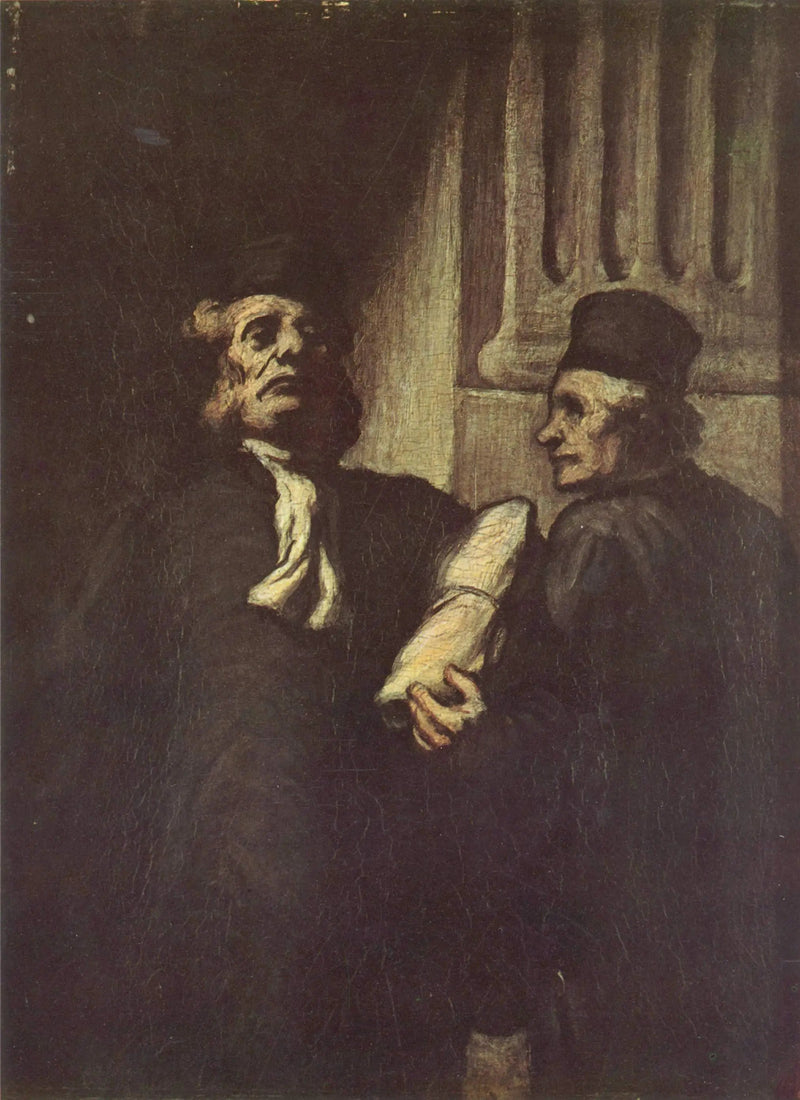 Due Avvocati - Honoré Daumier