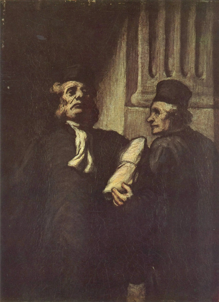 Due Avvocati - Honoré Daumier