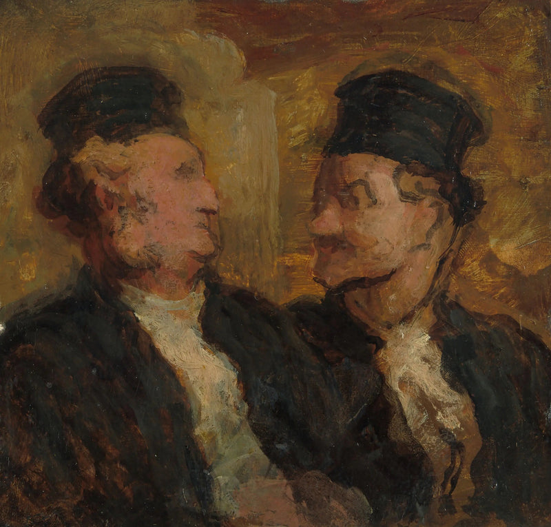 Due avvocati - Honoré Daumier