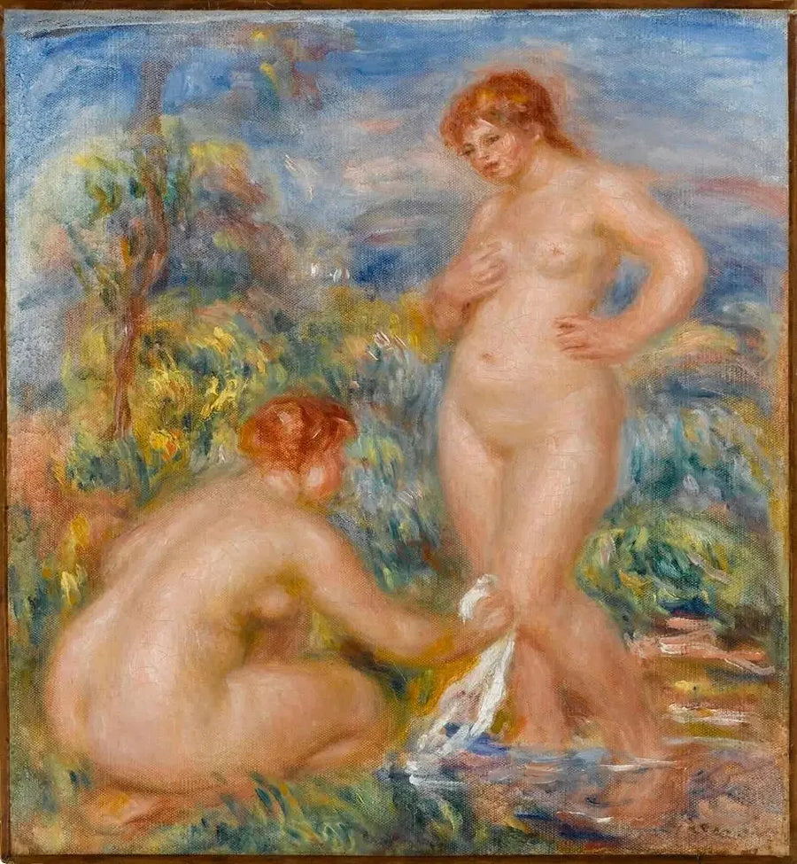 Due bagnanti - Pierre-Auguste Renoir