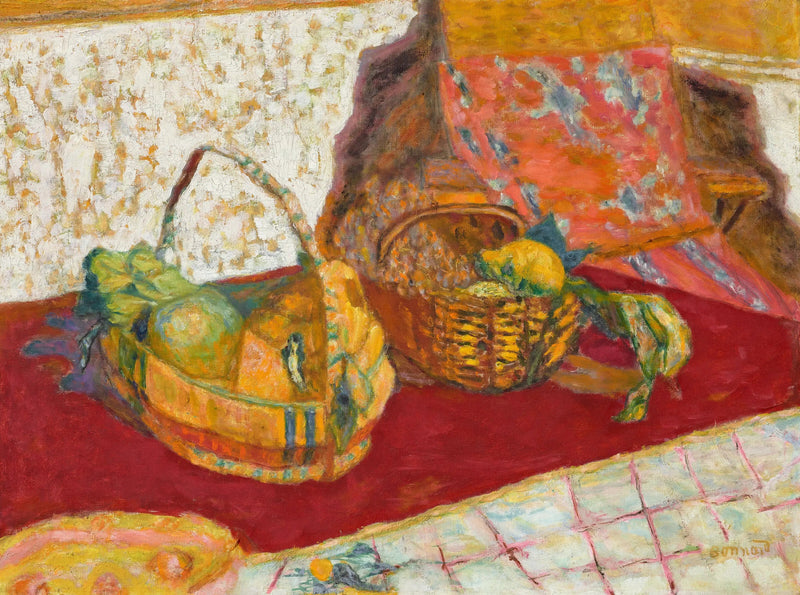 Due cesti di frutta - Pierre Bonnard