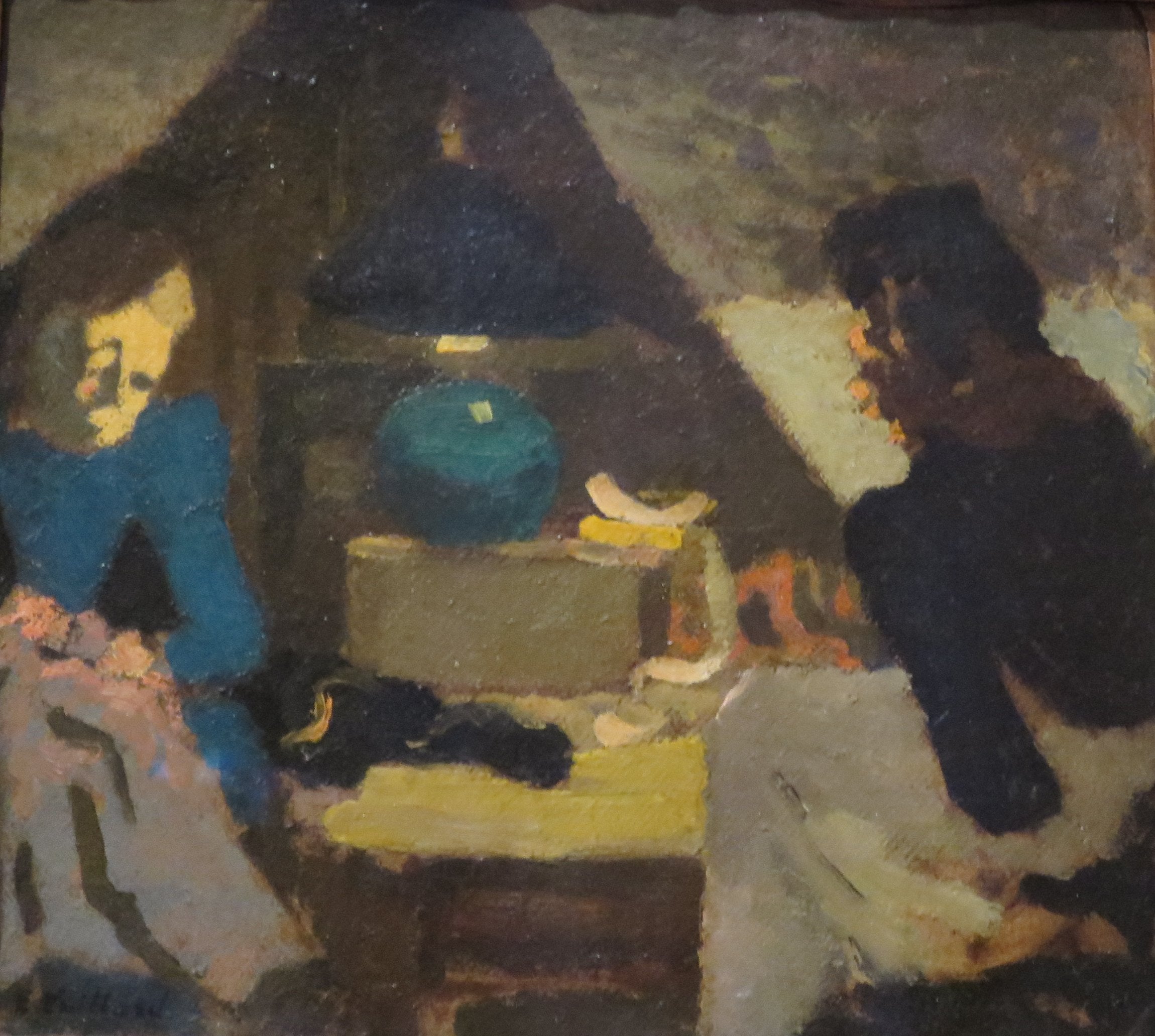 Deux couturières sous la lampe - Édouard Vuillard - Alpha Reproduction