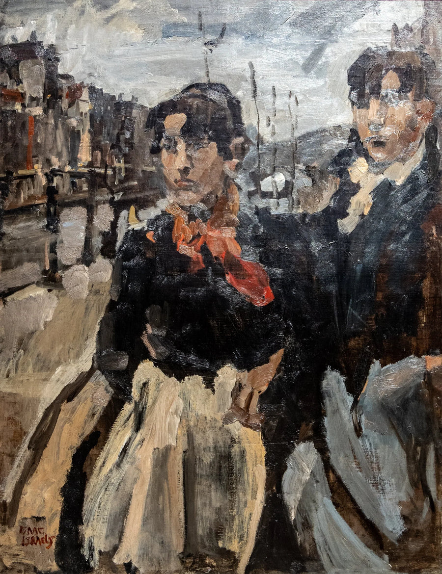 Due servi sul Lijnbaansgracht – Amsterdam – Isaac Israel