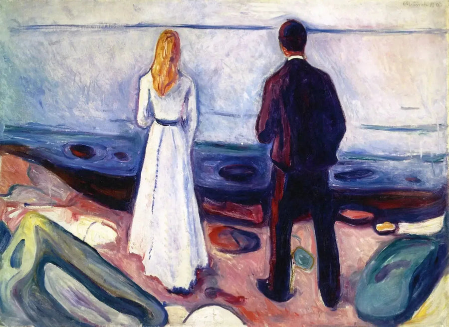 Due Esseri Umani. I Solitari - Edvard Munch