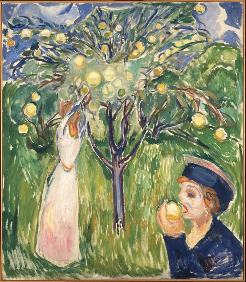 Due donne nel giardino - Edvard Munch