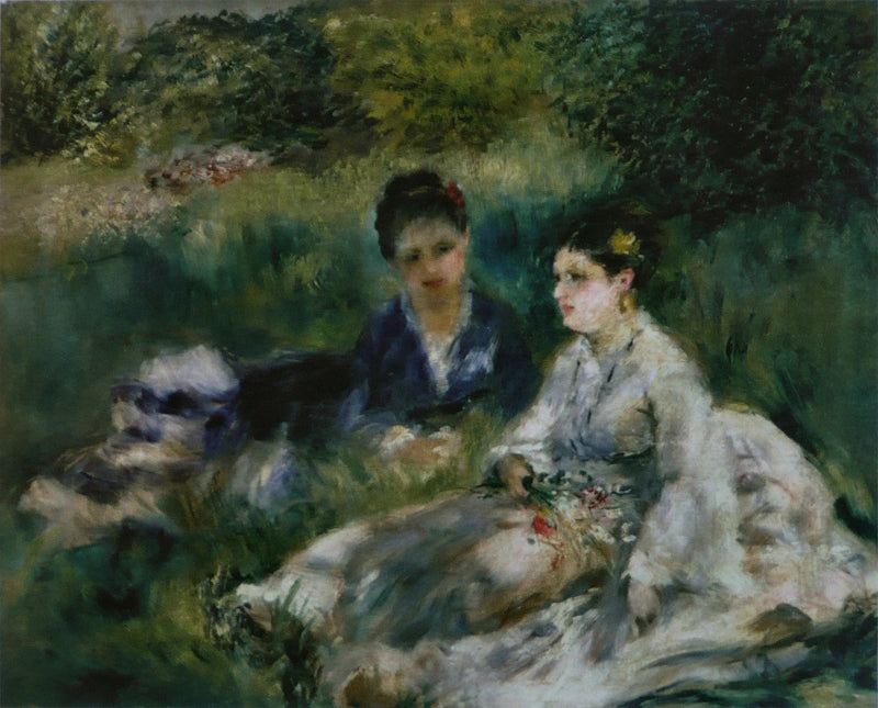 Due donne nell'erba - Pierre-Auguste Renoir