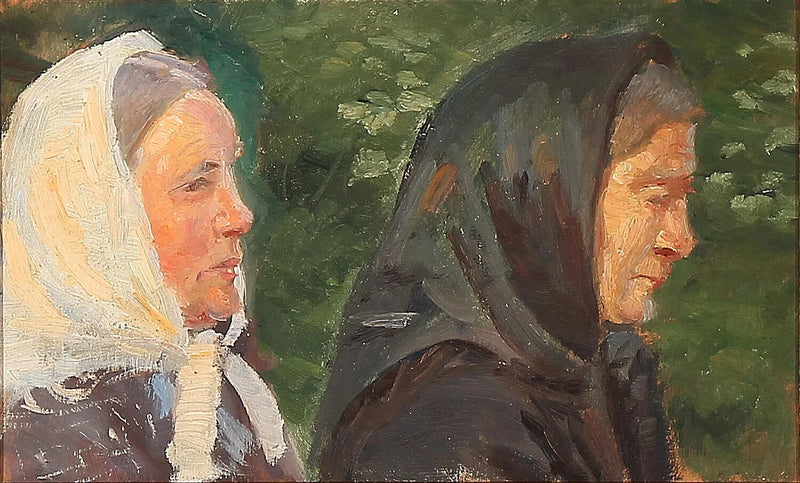 Due donne di Skagen. -Anna Ancher