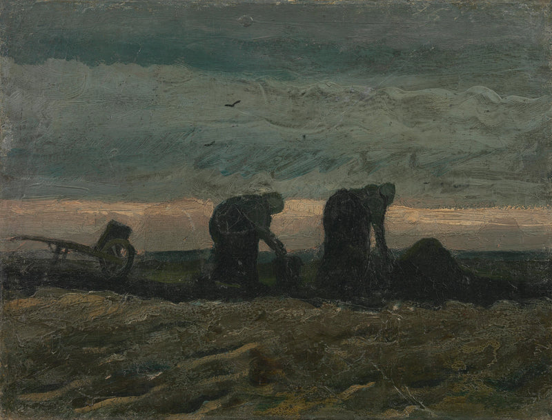 Donne sulla brughiera di torba - Vincent van Gogh