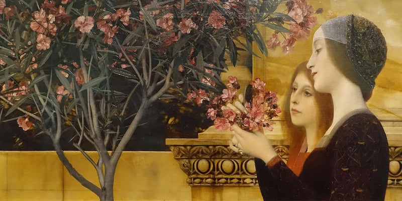 Due ragazze con un oleandro - Gustav Klimt