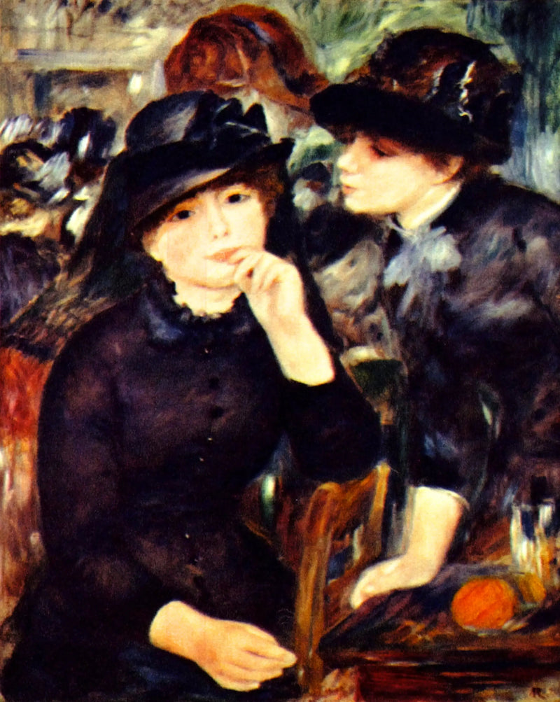 Due ragazze in nero - Pierre-Auguste Renoir