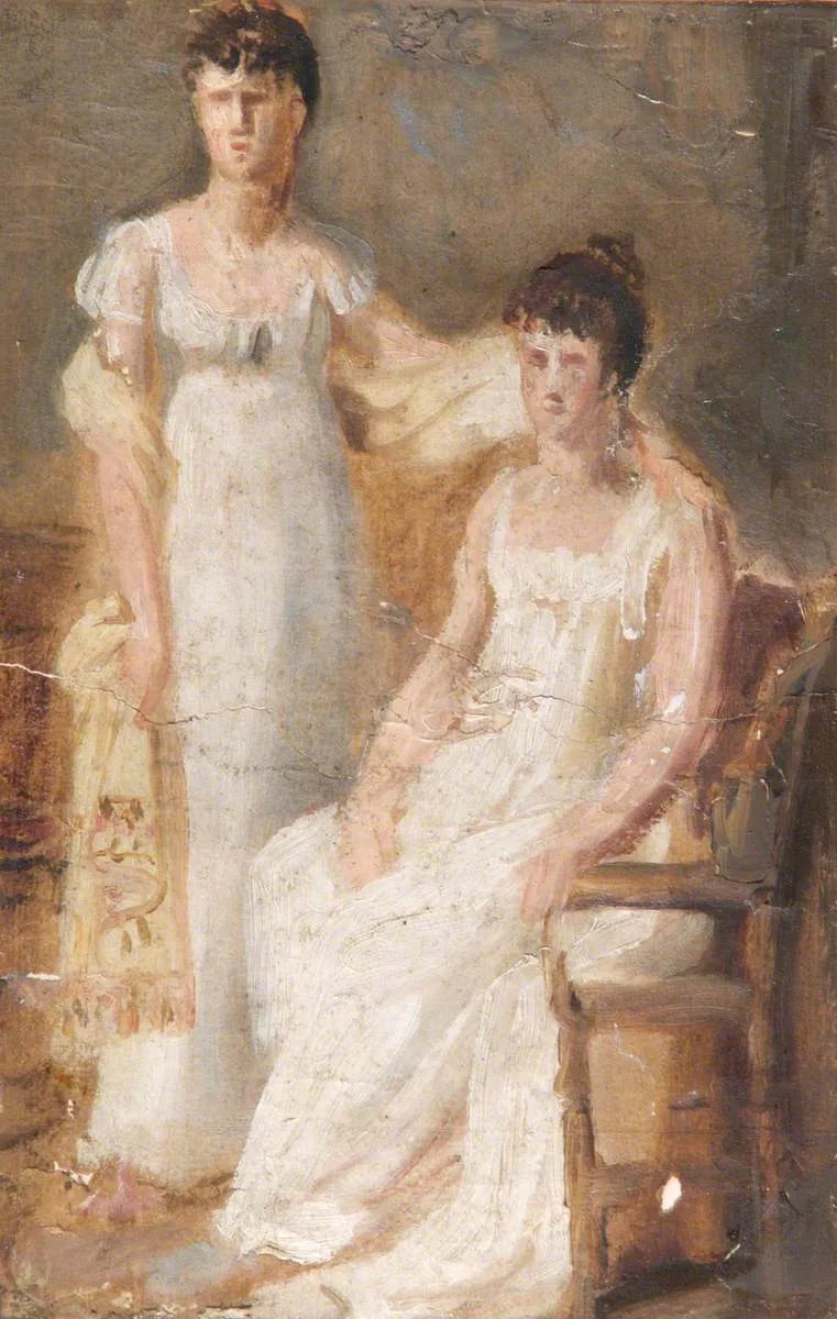 Due ragazze - Théodore Chassériau