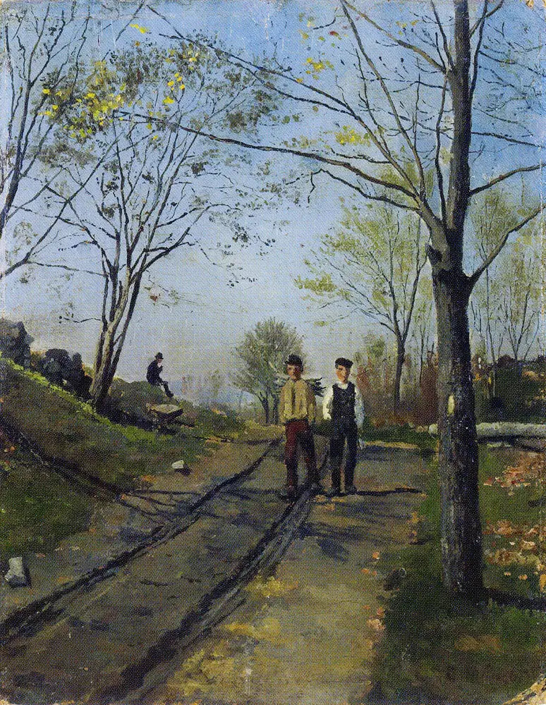Due Ragazzi su una Strada di Campagna - Edvard Munch