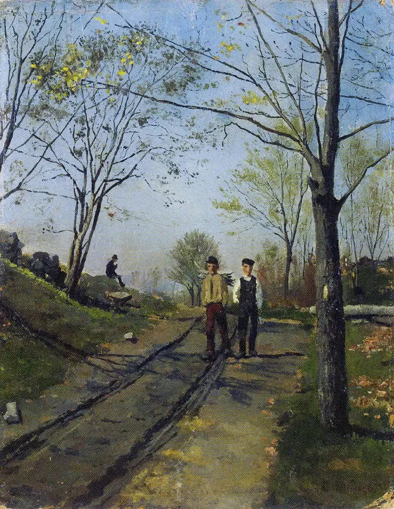 Due Ragazzi su una Strada di Campagna - Edvard Munch