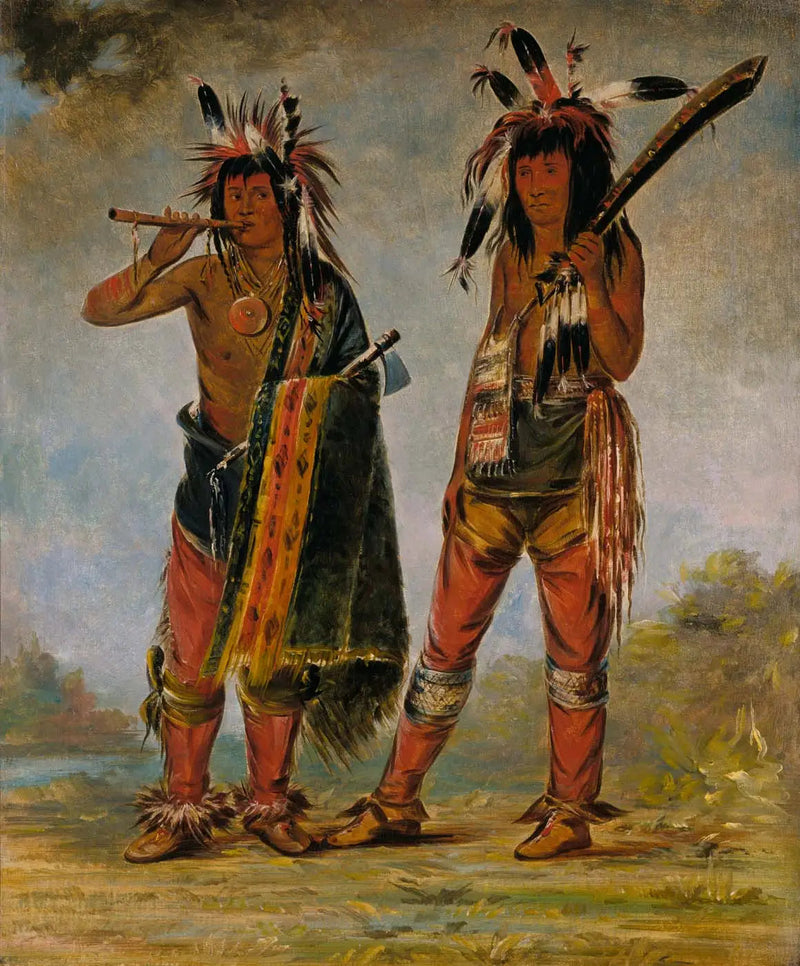 Due giovani uomini - George Catlin