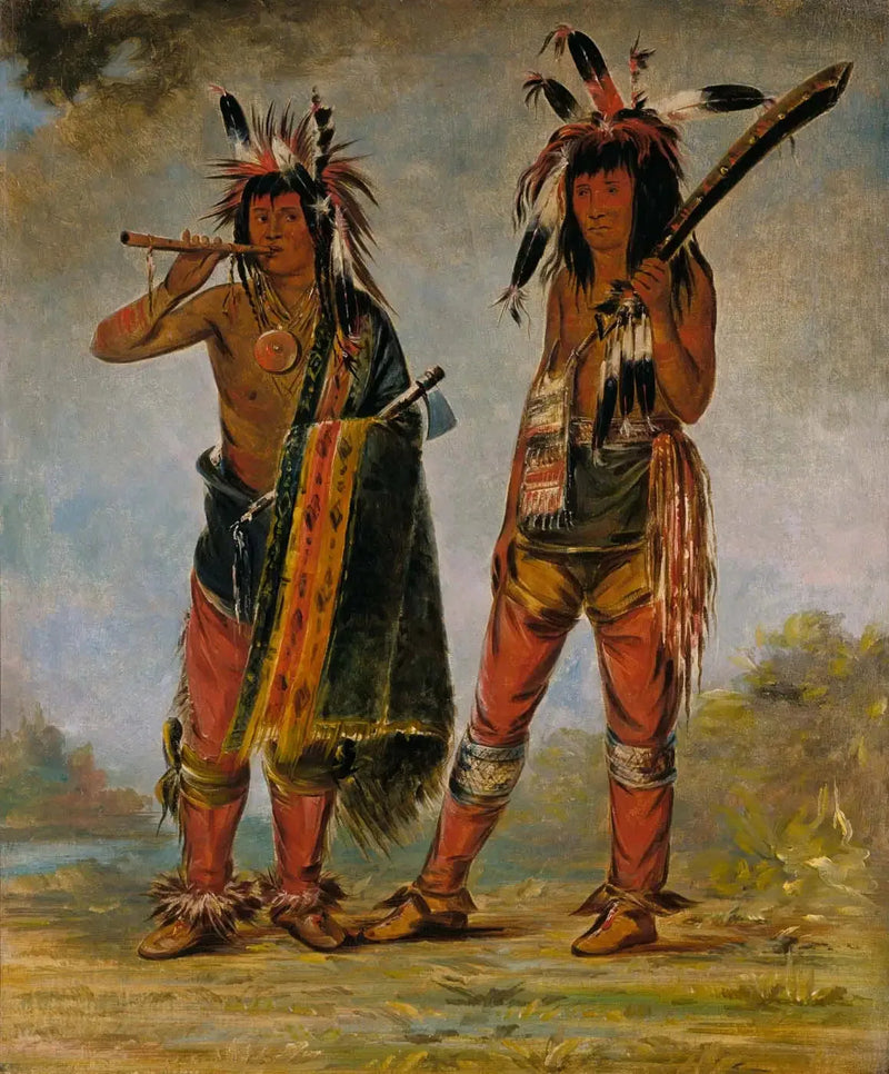 Due giovani uomini - George Catlin