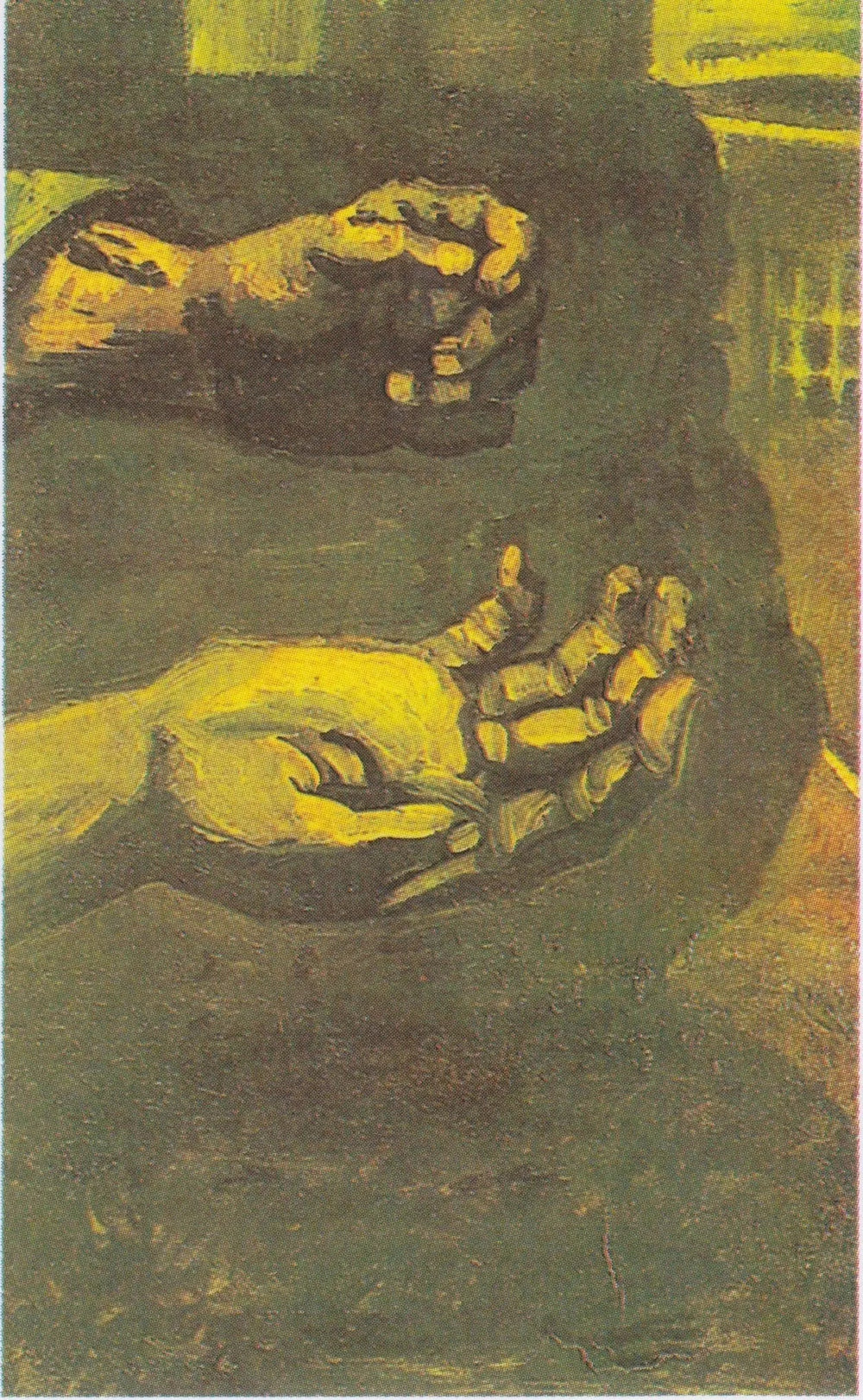 Deux mains - Vincent van Gogh image 1 tableau peint à l’huile sur toile