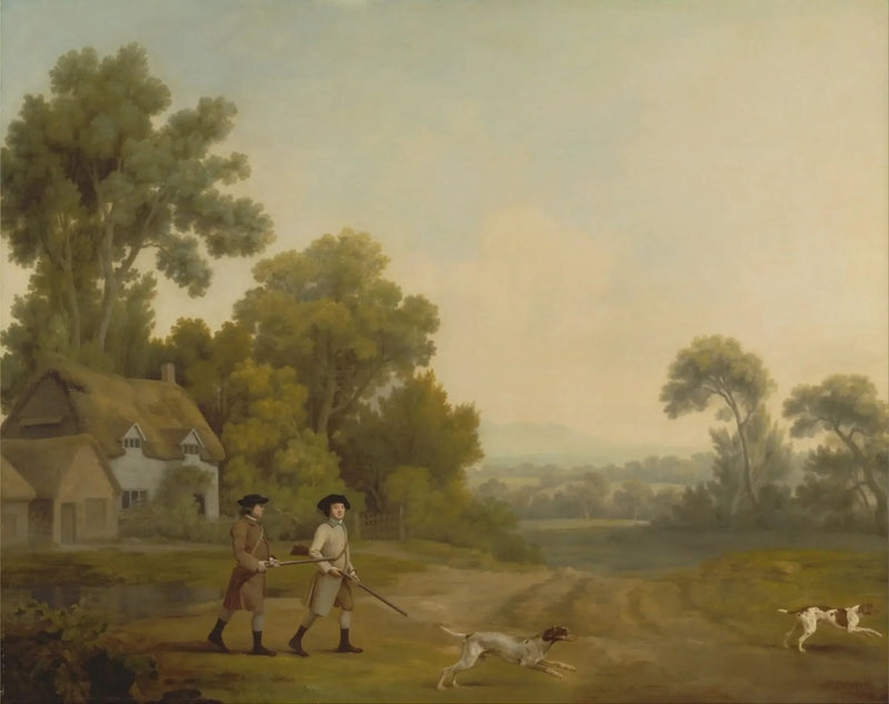 Due signori che vanno a una sparatoria - George Stubbs