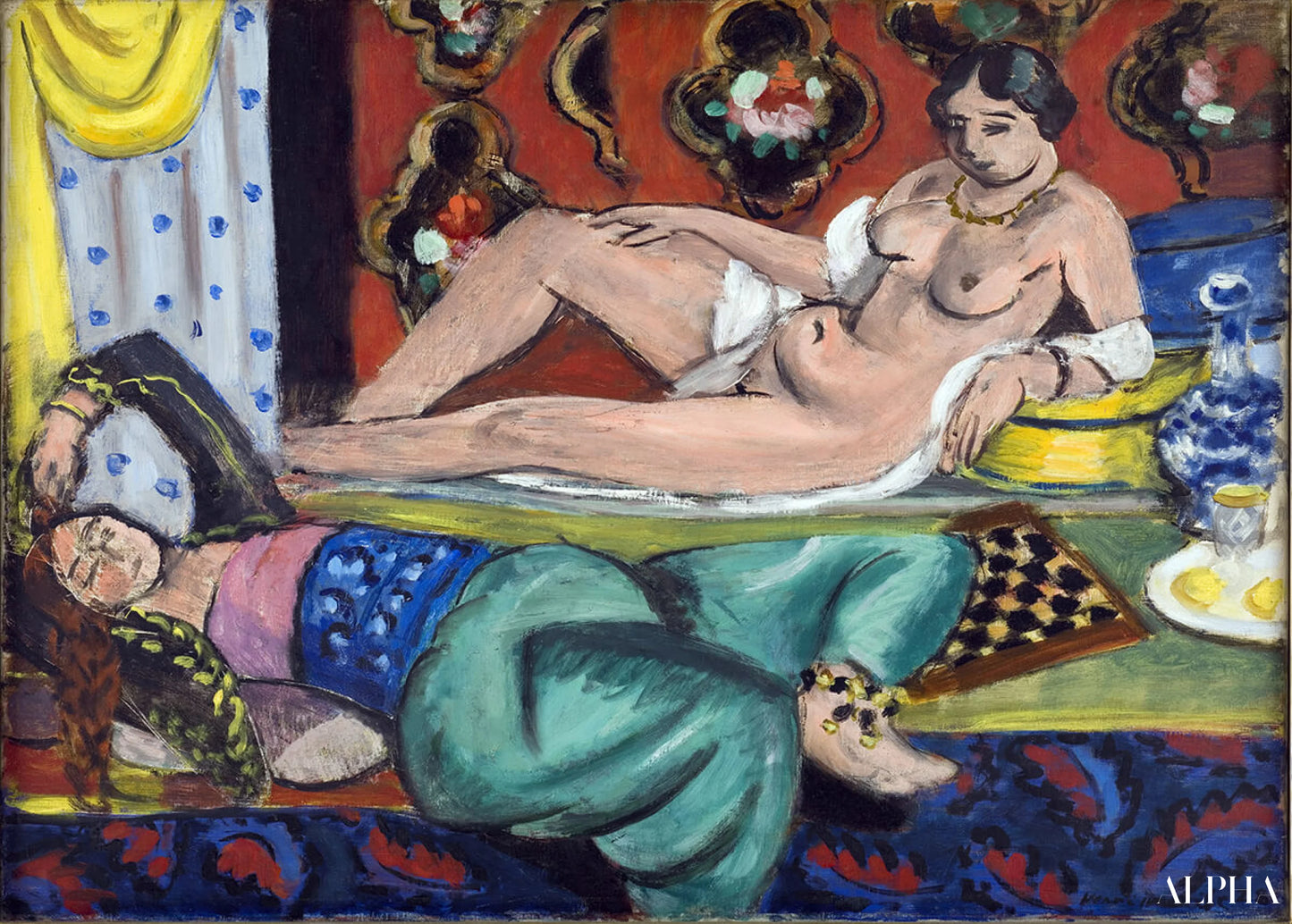 Due Odalische - Matisse - Riproduzioni di quadri e dipinti di alta gamma