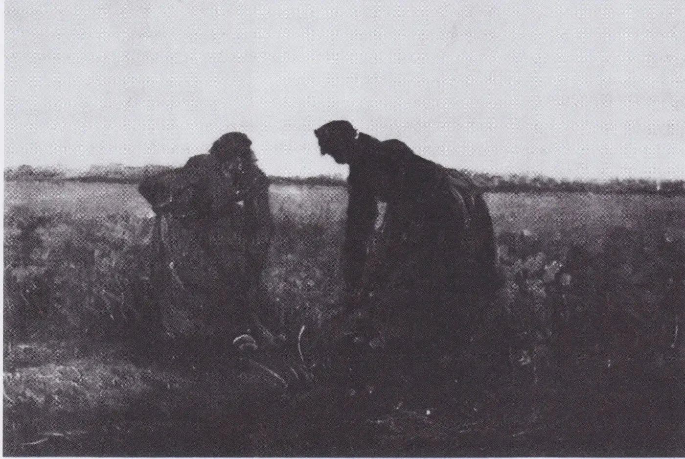 Deux Paysannes creusant F96 JH878 — Vincent van Gogh