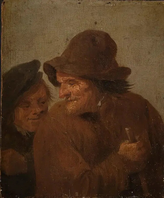 Due contadini - David Teniers il Giovane