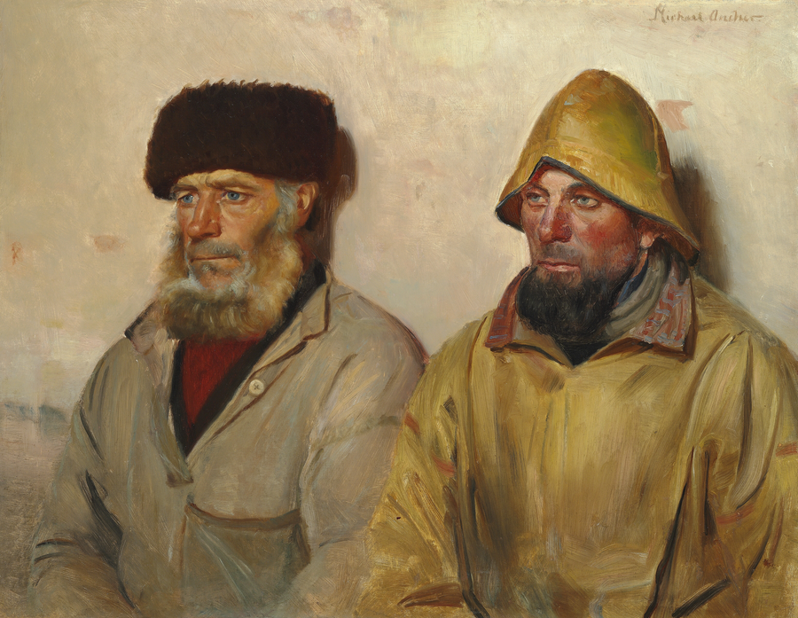 Due pescatori di Skagen - Michael Peter Ancher
