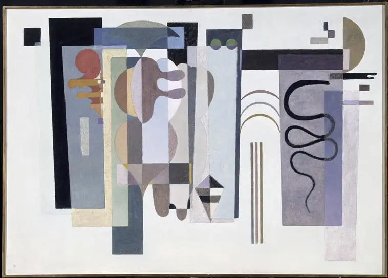 Due punti verdi - Vassily Kandinsky
