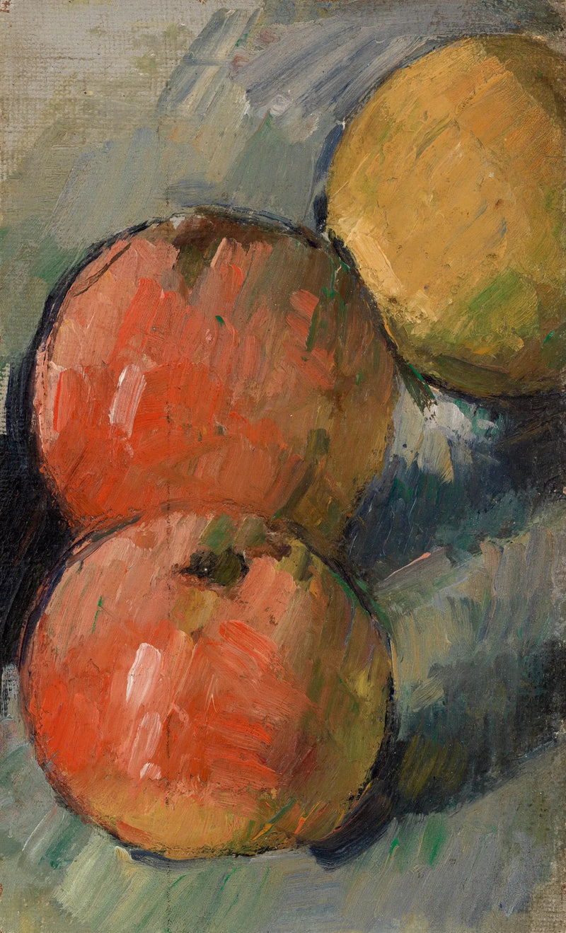 Due mele e mezza - Paul Cézanne