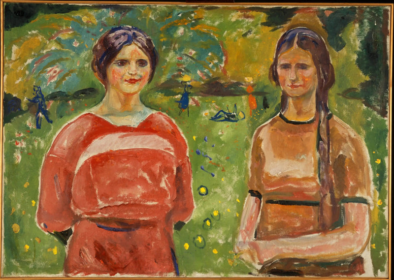 Due Sorelle - Edvard Munch